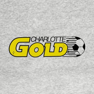 Defunct Charlotte Gold 1984 United Soccer League T-Shirt